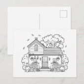 Nov House Feestdagenkaart (Voorkant / Achterkant)