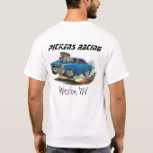 nova66, Pickens Racing, Weston, WV T-shirt (Achterkant)