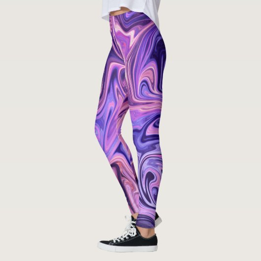 Nova Abstract schilderen | Beste Abstracte kunst Leggings (Links)