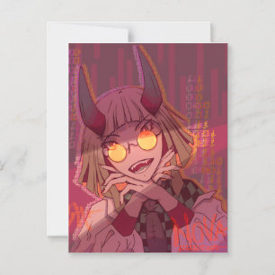 Nova Anime Magnetische Uitnodiging