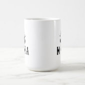 NOVA Black Floral Skull Halloween Mama Koffiemok (Center)