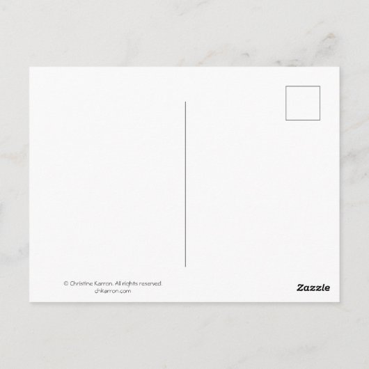 Nova Briefkaart Nieuwe Baby Moon Moeder (Achterkant)