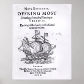 Nova Britannia. Het aanbieden van de meeste Uitste Poster (Voorkant)