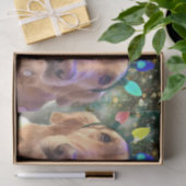 Nova de Golden Retriever-kerstkrant Tissuepapier (Geschenk)