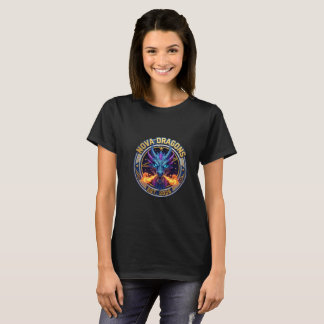 Nova Dragons Gaming eSports Mascotte Logo T-Shirt