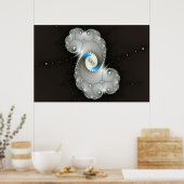 Nova - Fractal Poster (Keuken)