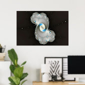 Nova - Fractal Poster (Thuiskantoor)