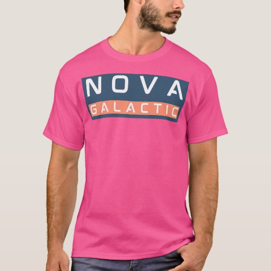 Nova Galactic Clean Logo T-shirt (Voorkant)
