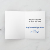 Nova Girl's Merry and Bright - Golden Retriever Feestdagen Kaart (Binnen)