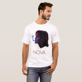 Nova Glow Geschilderde Stilte T-shirt (Voorkant volledig)