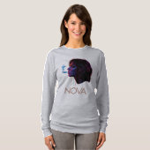 Nova Glow Geschilderde Stilte T-shirt (Voorkant volledig)