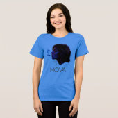 Nova Glow Geschilderde Stilte Tri-Blend Shirt (Voorkant volledig)