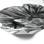 NOVA Gothic Floral Skull Til Death Weduwen Welkom Poster (Hoek)