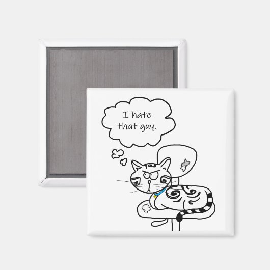 Nova haat die vent - magnet (Voorkant / Achterkant)