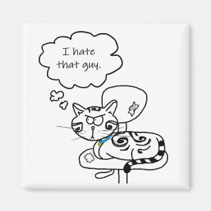 Nova haat die vent - magnet