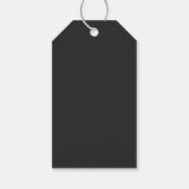 NOVA Halloween Skelet Hart Handen Bedankje Cadeau Cadeaulabel (Achterkant)