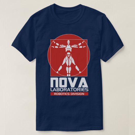 Nova Laboratories Robotics Division T-shirt (Design voorkant)