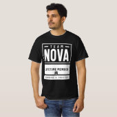 Nova Persoonlijke naam T-shirt (Voorkant volledig)