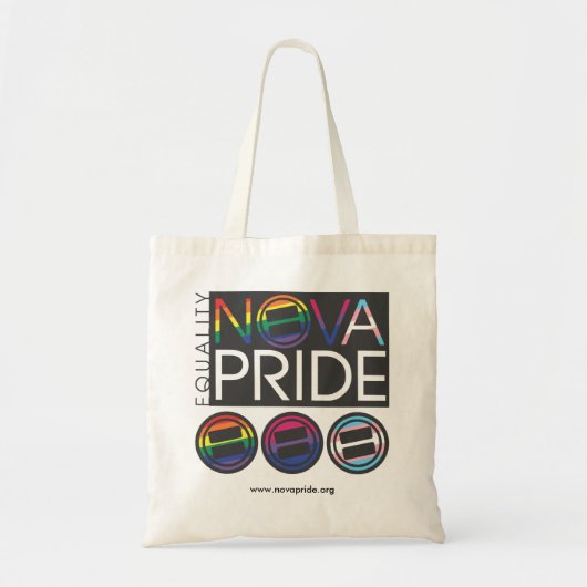 NOVA Pride Budget Canvas tas (Voorkant)