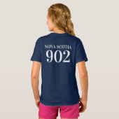 Nova Scotia 902 Lighthouse route Peggy's cove Sw T-shirt (Achterkant volledig)