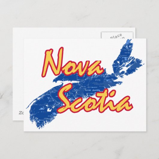 Nova Scotia Briefkaart (Voorkant / Achterkant)