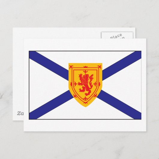 NOVA SCOTIA BRIEFKAART (Voorkant / Achterkant)