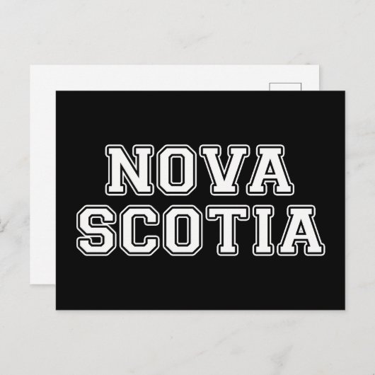 Nova Scotia Briefkaart (Voorkant / Achterkant)