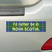 Nova Scotia bumper sticker (Op auto)