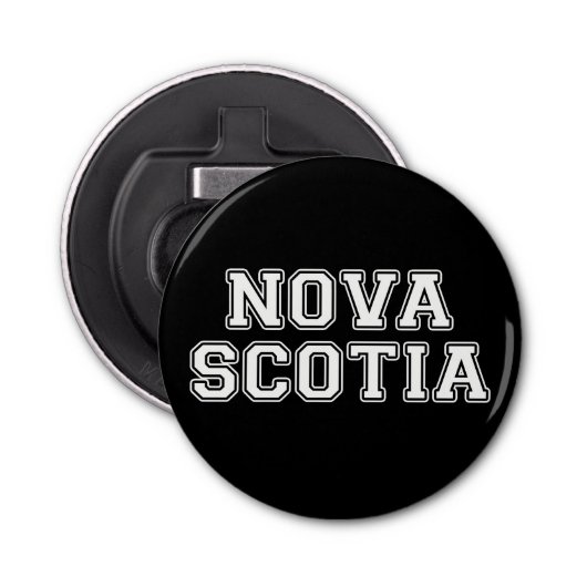 Nova Scotia Button Flesopener (Voorkant)