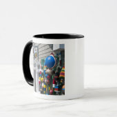 Nova Scotia, Canada. Boei winkel in Blue Rocks in Mok (Voorkant links)
