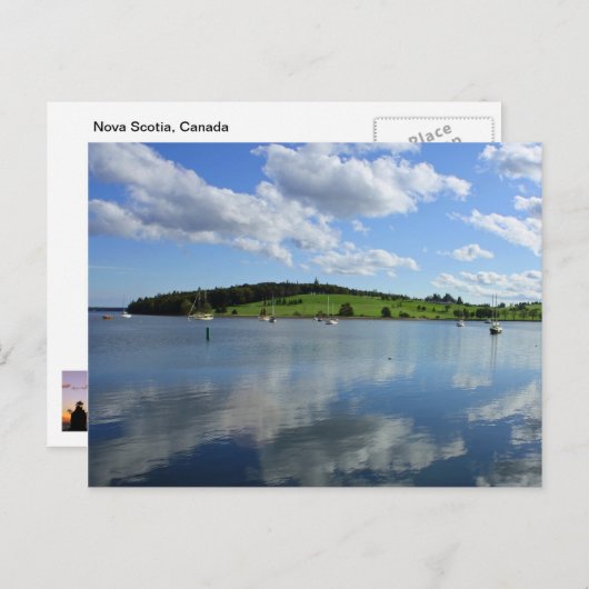 Nova Scotia, Canada Briefkaart (Voorkant / Achterkant)