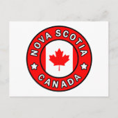 Nova Scotia Canada Briefkaart (Voorkant)