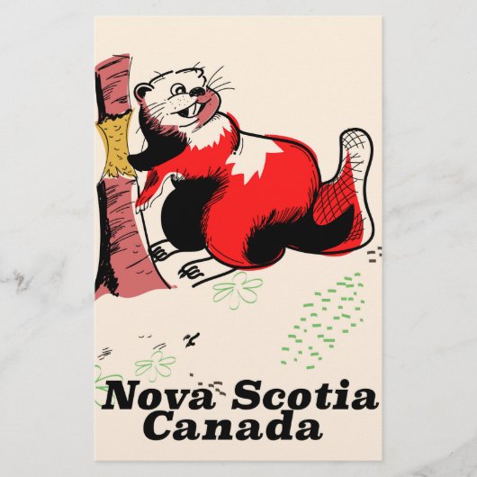 Nova Scotia canada Briefpapier (Voorkant)