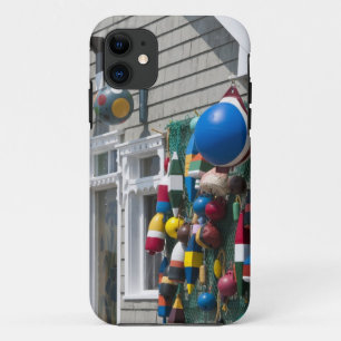 Nova Scotia, Canada. Buoy shop in Blue Rocks in iPhone 11 Hoesje