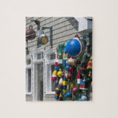 Nova Scotia, Canada. Buoy shop in Blue Rocks in Legpuzzel (Verticaal)
