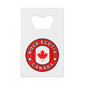 Nova Scotia Canada Creditkaart Flessenopener (Voorkant)