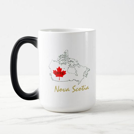 Nova Scotia Canada Day mok koffiekoppen (Links)