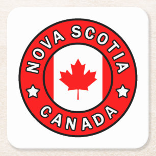 Nova Scotia Canada Kartonnen Onderzetters