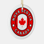 Nova Scotia Canada Keramisch Ornament (Rechts)