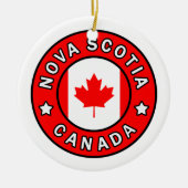 Nova Scotia Canada Keramisch Ornament (Voorkant)
