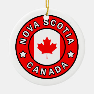 Nova Scotia Canada Keramisch Ornament