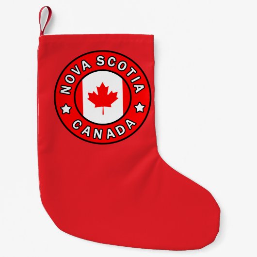 Nova Scotia Canada Kleine Kerstsok (Voorkant)