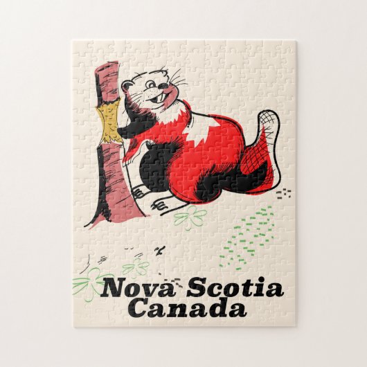 Nova Scotia canada Legpuzzel (Verticaal)