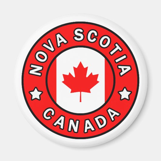 Nova Scotia Canada Magneet (Voorkant)
