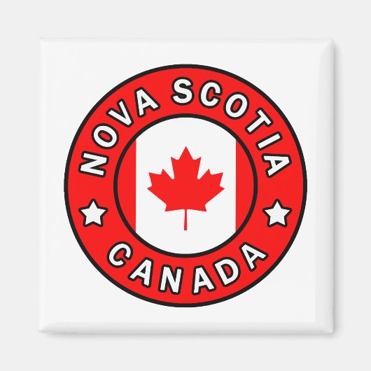 Nova Scotia Canada Magneet (Voorkant)