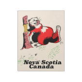 Nova Scotia Canada Notitieblok (Linkerzijde)