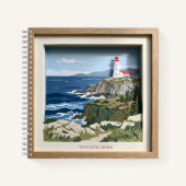 Nova Scotia Canada Papieren Collage Diorama Notitieboek (Voorkant)