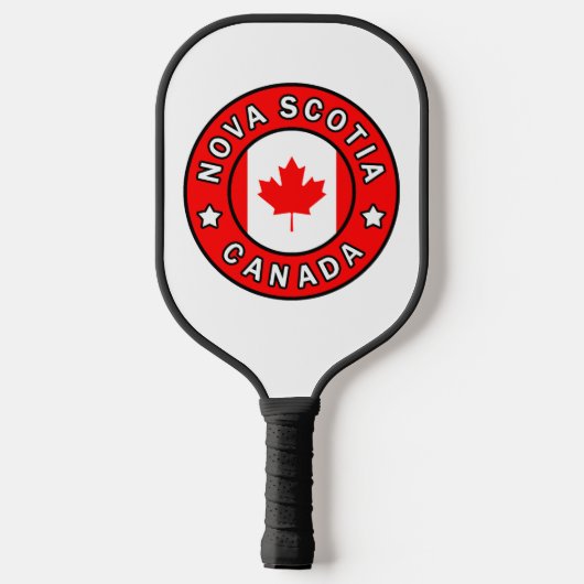Nova Scotia Canada Pickleball Paddle (Achterkant)