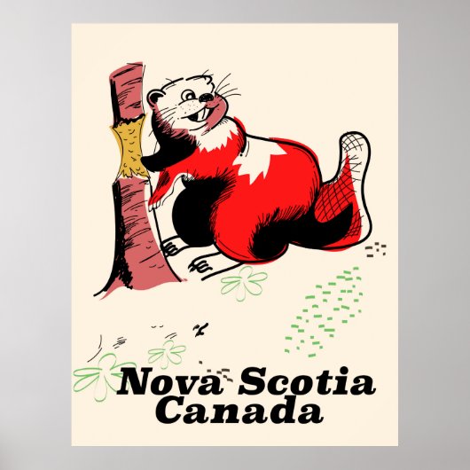 Nova Scotia canada Poster (Voorkant)