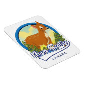 Nova Scotia Canada reislogo Magneet (Rechterzijde)